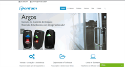 Desktop Screenshot of pontum.com.br