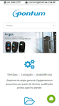 Mobile Screenshot of pontum.com.br