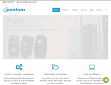 Tablet Screenshot of pontum.com.br